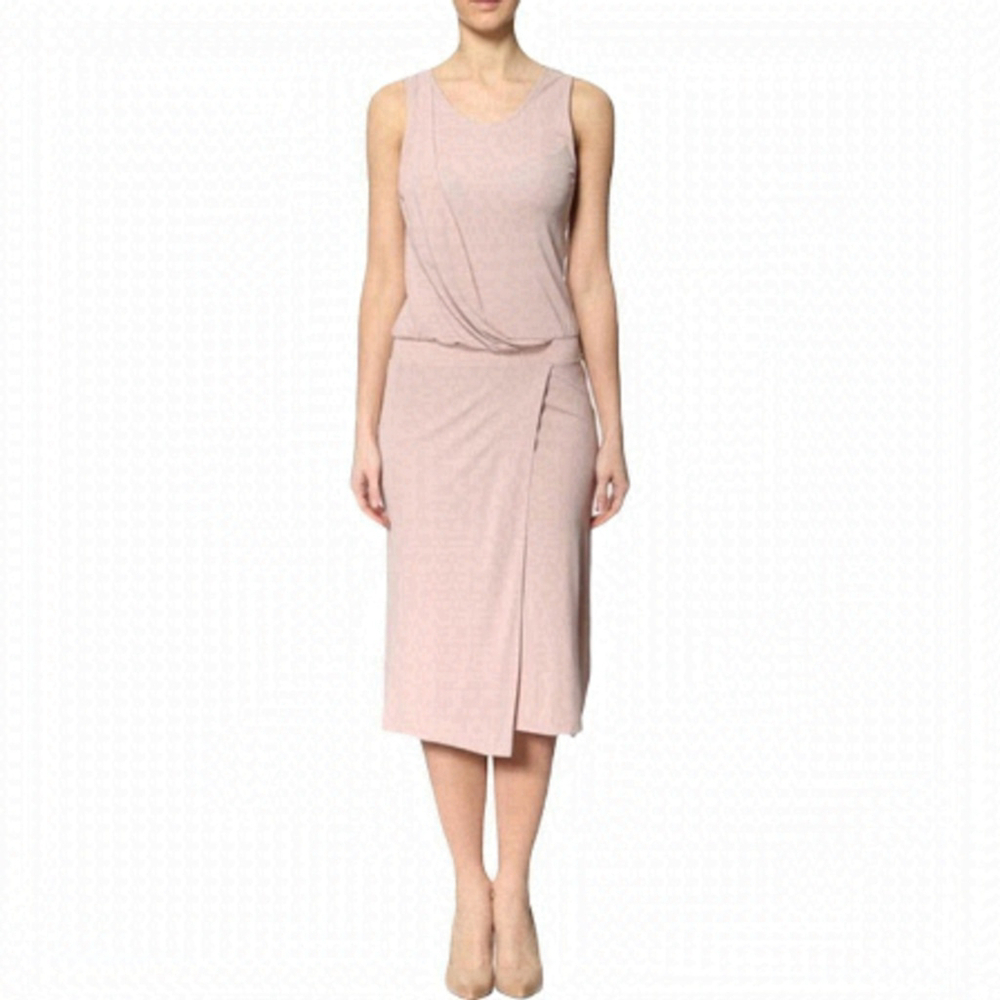 * FILIPPA K Dusty Pink Viscose Drape Tank Dress Size XS